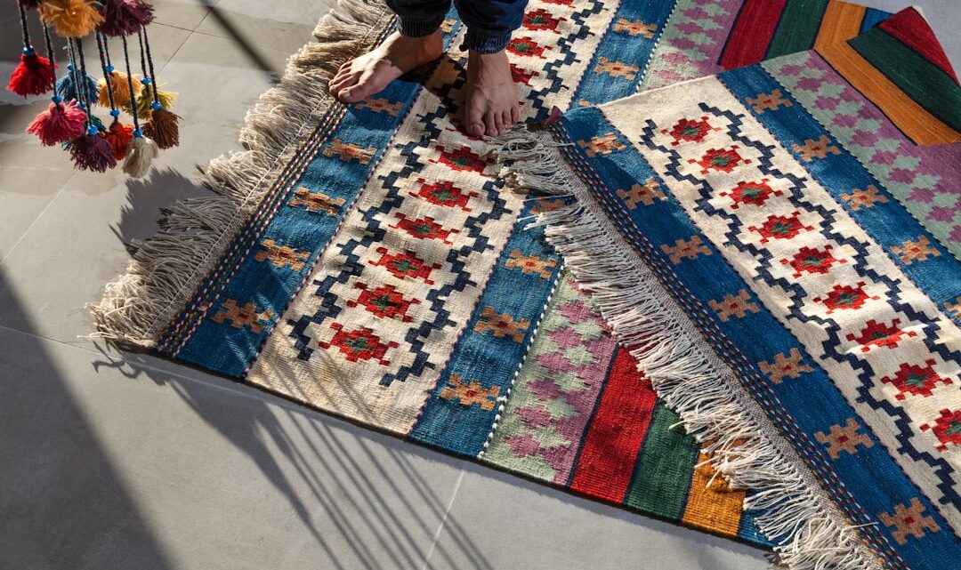 Revitaliseer je trap met kleurrijke vloerkleden