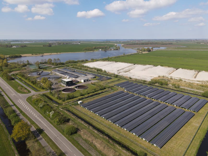 Thuisbatterij voor opslag van zonne-energie.
